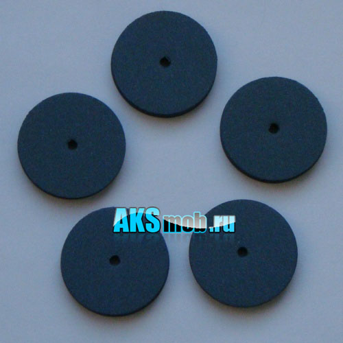 Набор насадок - 5 образивных шлифовальных дисков для гравера №21